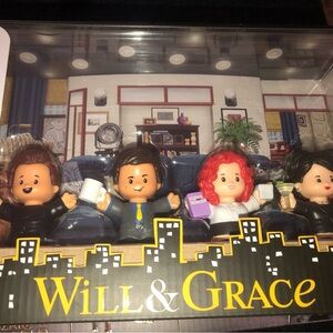 ❌ Will & Grace Collectible Figurines Set